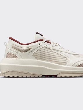 New APL Athletic Propulsion Labs Jogger Sneaker in Ivory, Greige, & Bordeaux